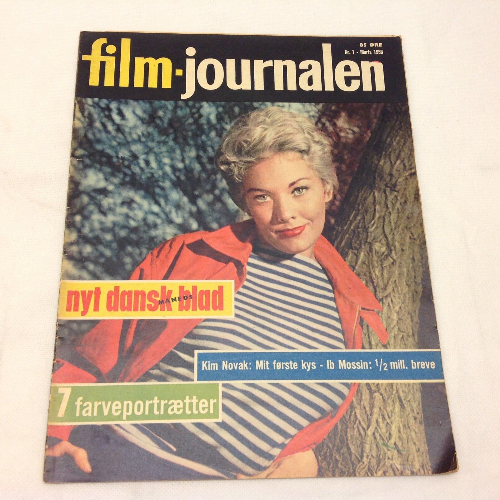 Kim Novak Frank Sinatra Covers Original 1958 Danish Magazine "Film-Journalen"