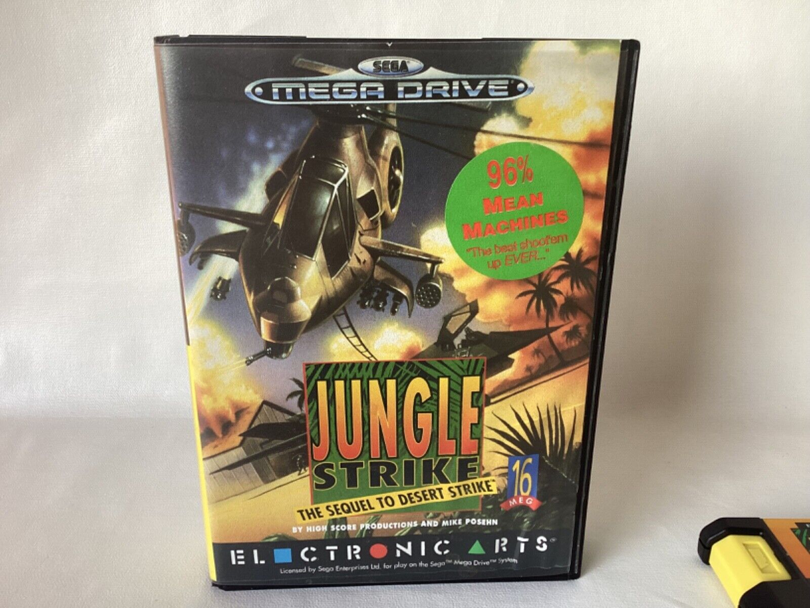 Sega Mega Drive - Jungle Strike - PAL - Complete in box