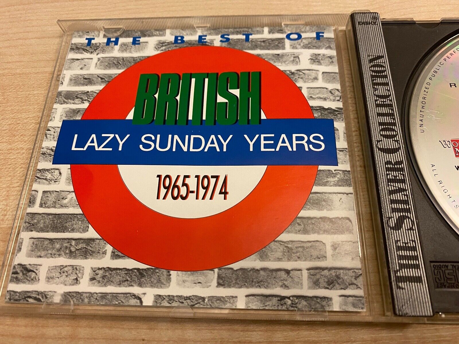 THE BEST OF BRITISH 1965-1974 LAZY SUNDAY YEARS 1990 CD ALBUM SILVER COLLECTION*