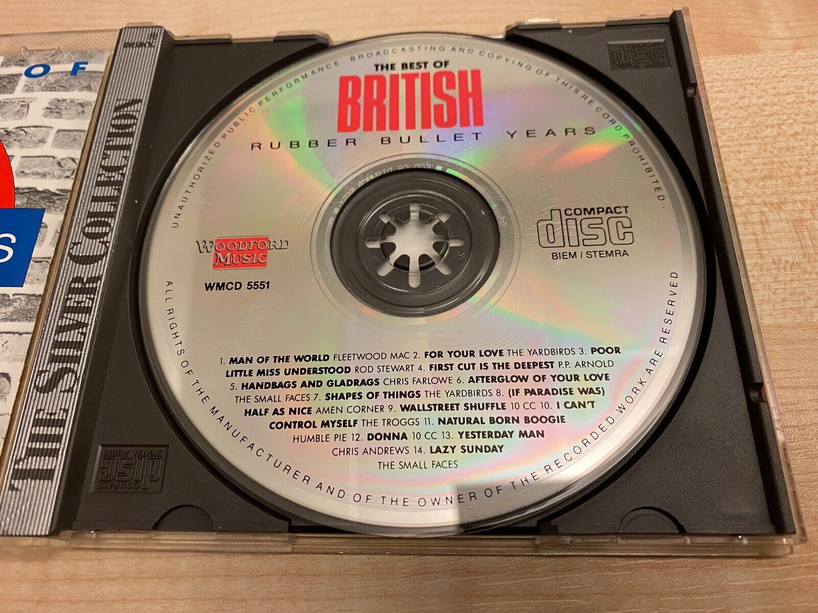 THE BEST OF BRITISH 1965-1974 LAZY SUNDAY YEARS 1990 CD ALBUM SILVER COLLECTION*