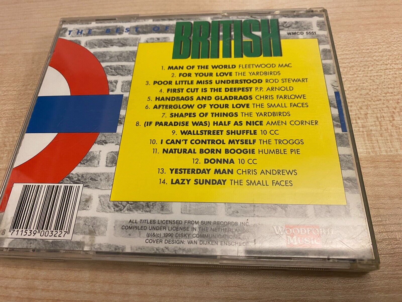 THE BEST OF BRITISH 1965-1974 LAZY SUNDAY YEARS 1990 CD ALBUM SILVER COLLECTION*