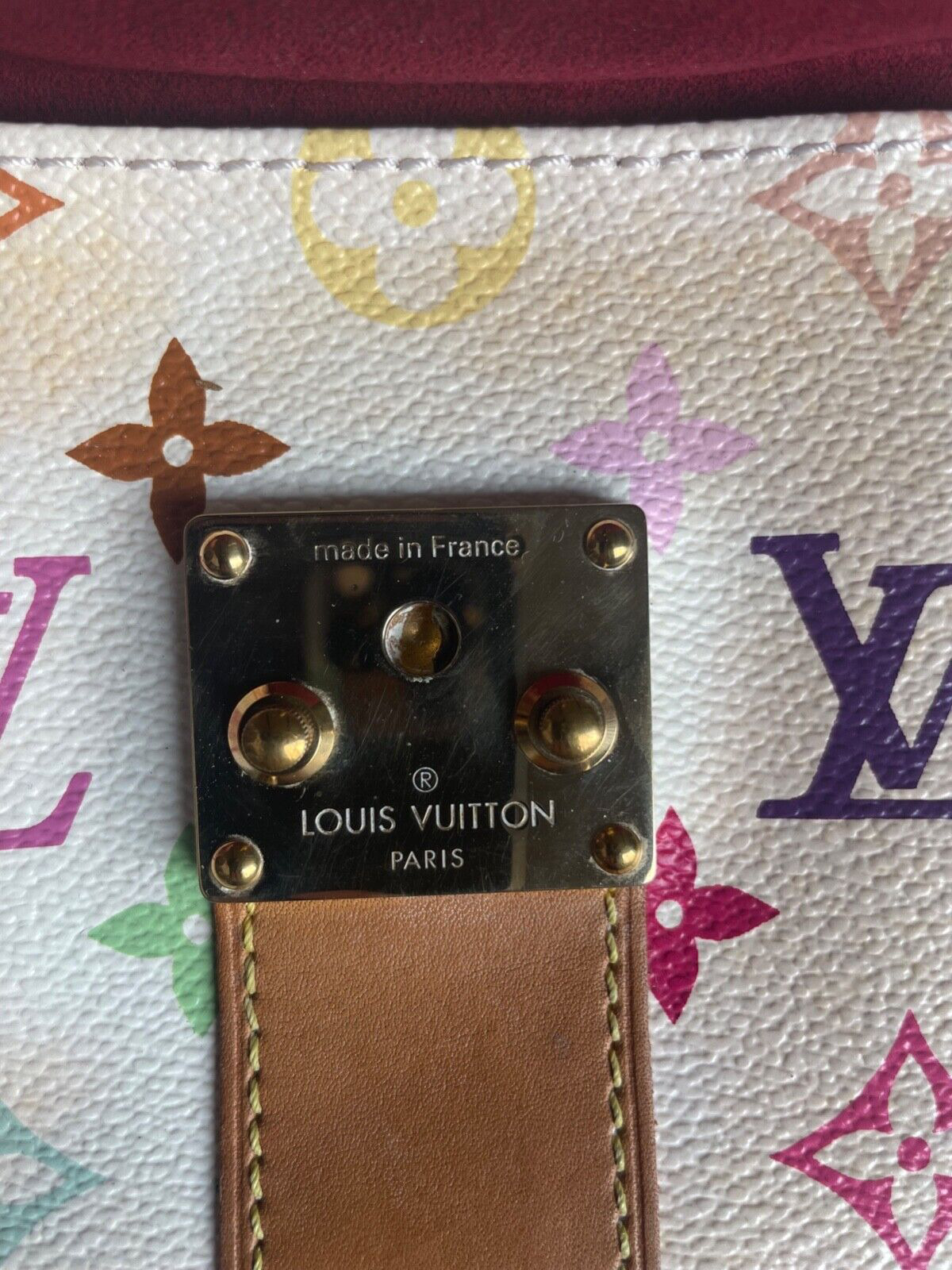 Louis Vuitton X Tahashi Murakami speedy 30 multicolor white