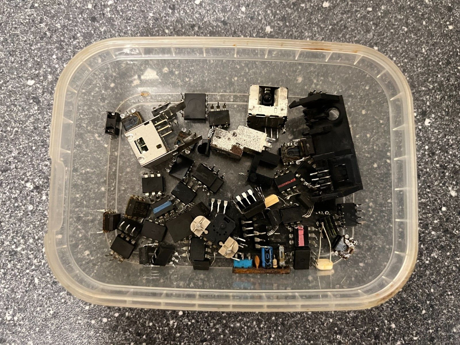 Vintage Optocoupler and IR Diode Lot – Assorted Open  Closed Optocouplers etc