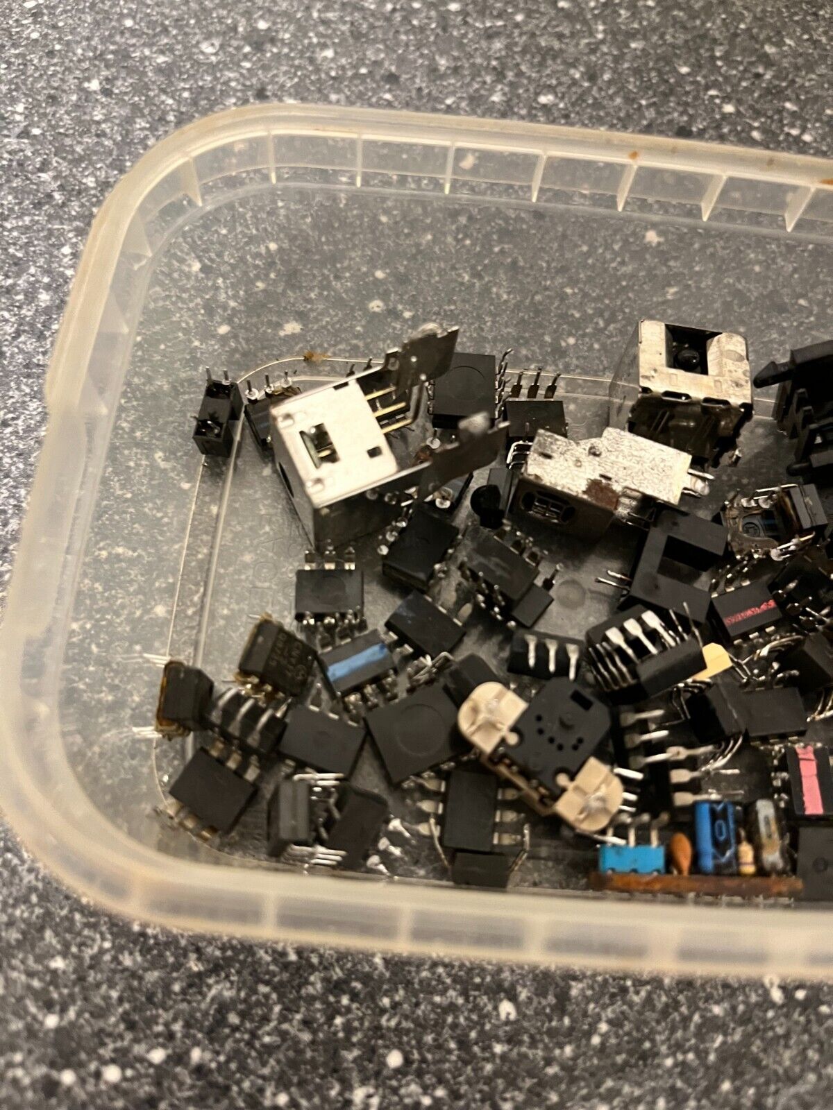 Vintage Optocoupler and IR Diode Lot – Assorted Open  Closed Optocouplers etc