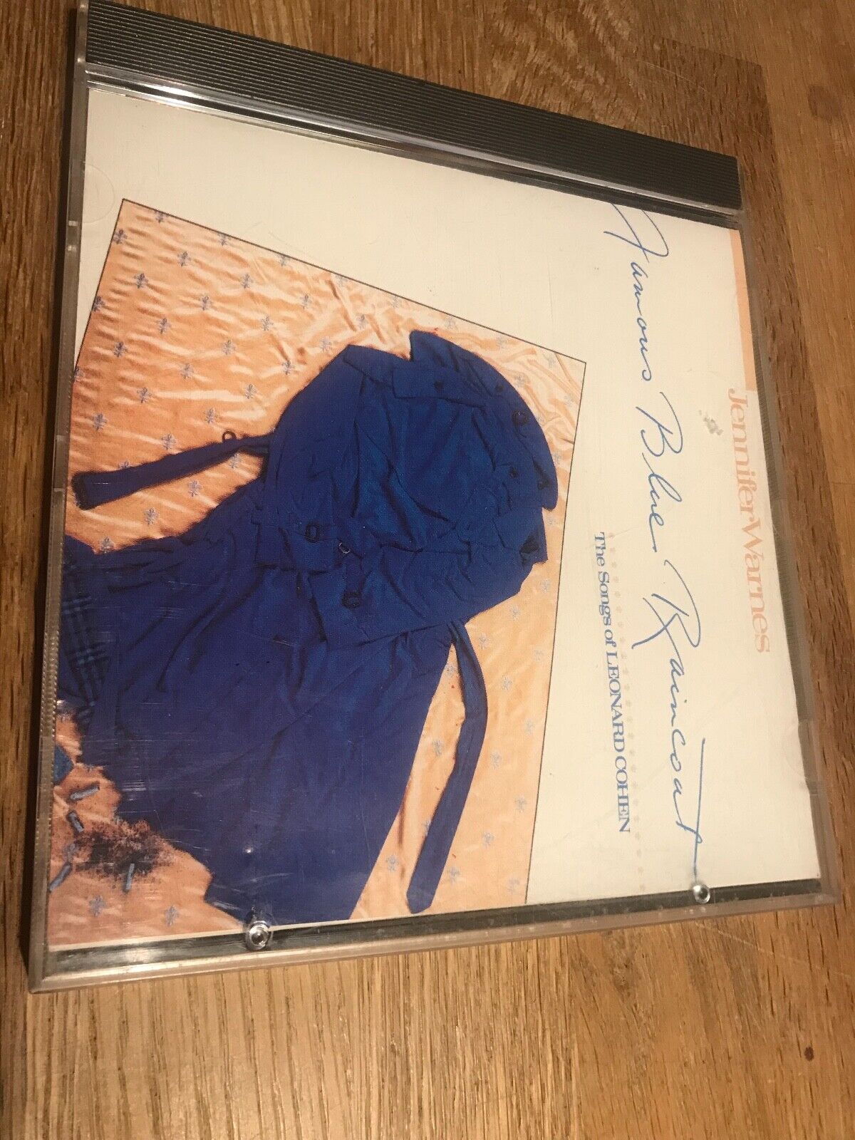 JENNIFER WARNES  LEONARD COHEN  "FAMOUS BLUE RAINCOAT"1986 SONET GRAMMOFON AB**