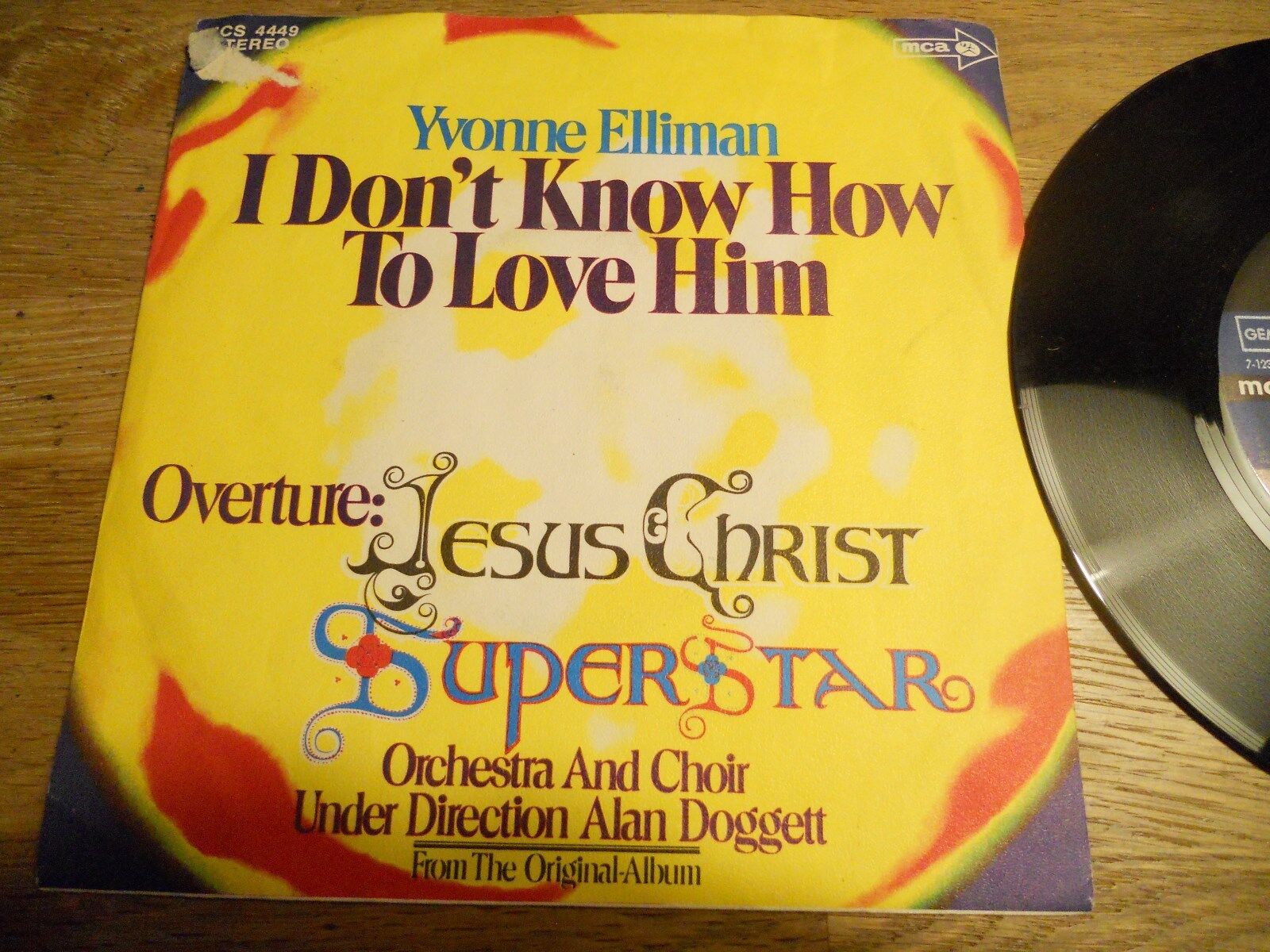 YVONNE ELLIMAN "I DON´T KNOW HOW TO LOVE HIM" TIM RICE  ANDREW LLOYD WEBBER MCA