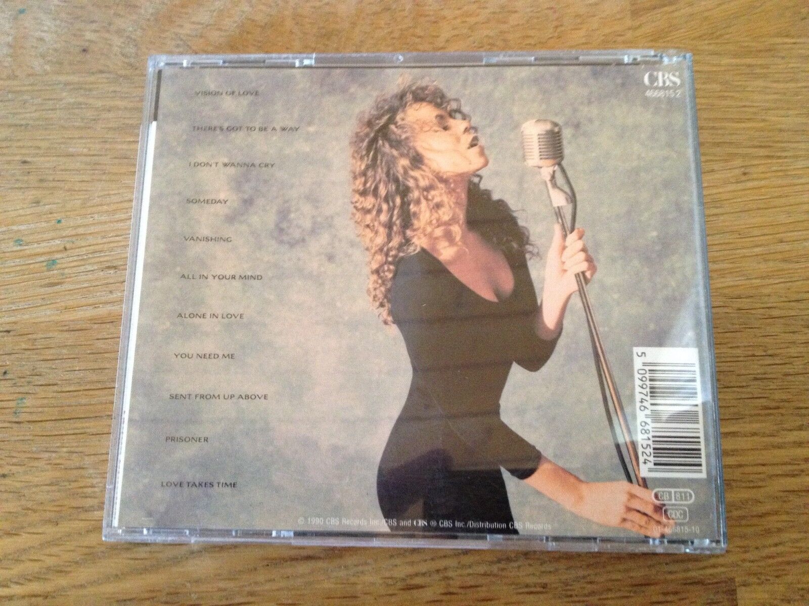 MARIAH CAREY DEBUT 1990 DUTCH CD ALBUM LONG OUT OF PRINT PRESSING SEXY PHOTOS***