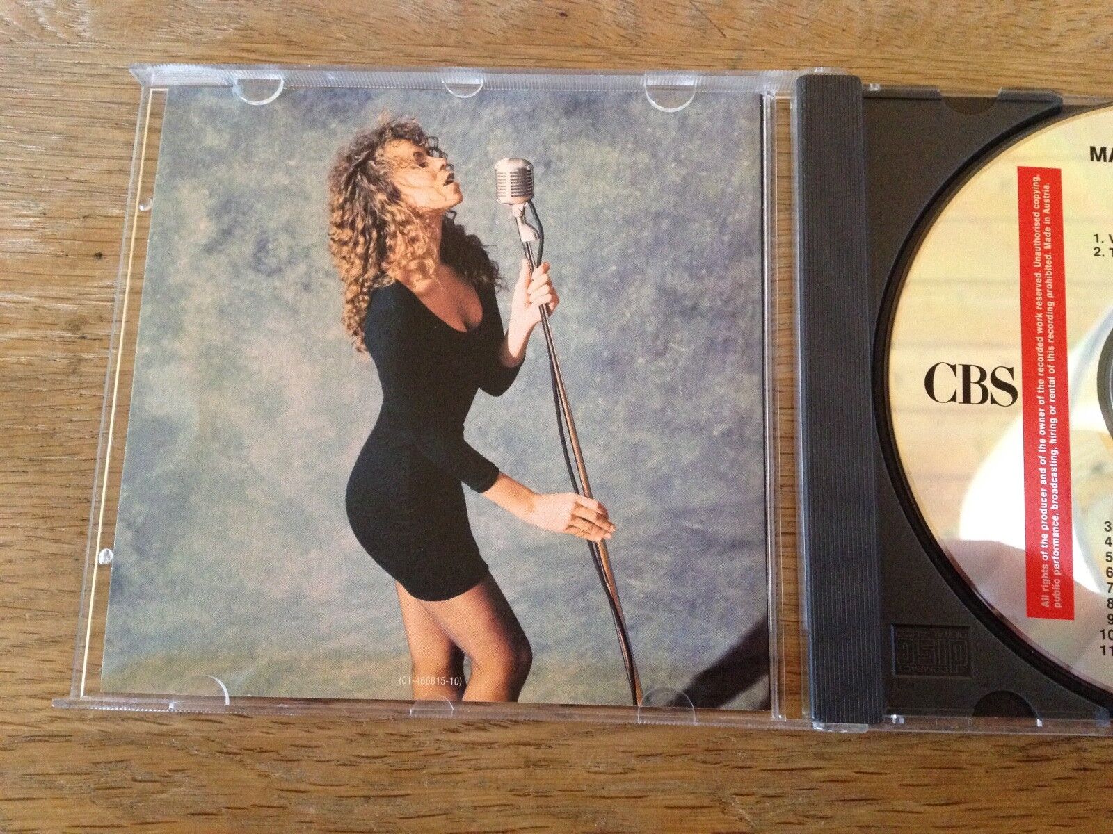 MARIAH CAREY DEBUT 1990 DUTCH CD ALBUM LONG OUT OF PRINT PRESSING SEXY PHOTOS***