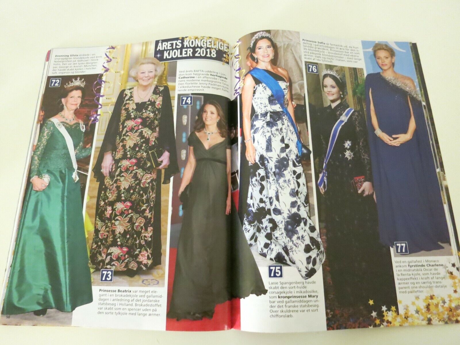 Magazine Royal PRINCESS MARY Queen Silvia MEGHAN Margrethe ANNE-MARIE Sofia AB33