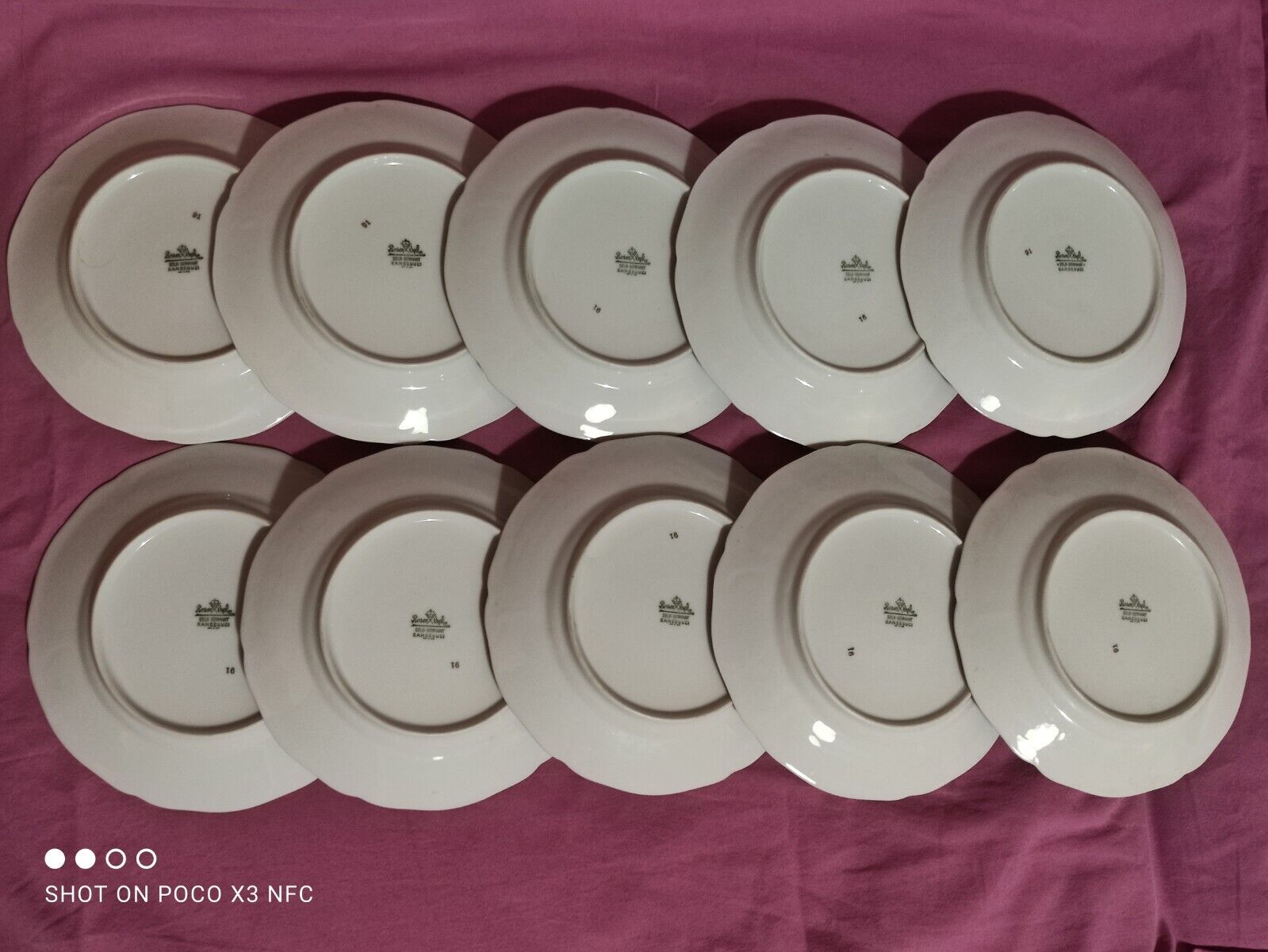 Rosenthal sanssouci vintage coffee set 5 cups 8 saucers 10 dessert plates