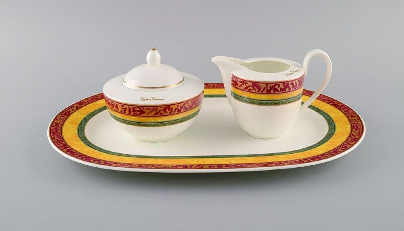 Paloma Picasso for Villeroy  Boch "My way" porcelain sugar / cream set