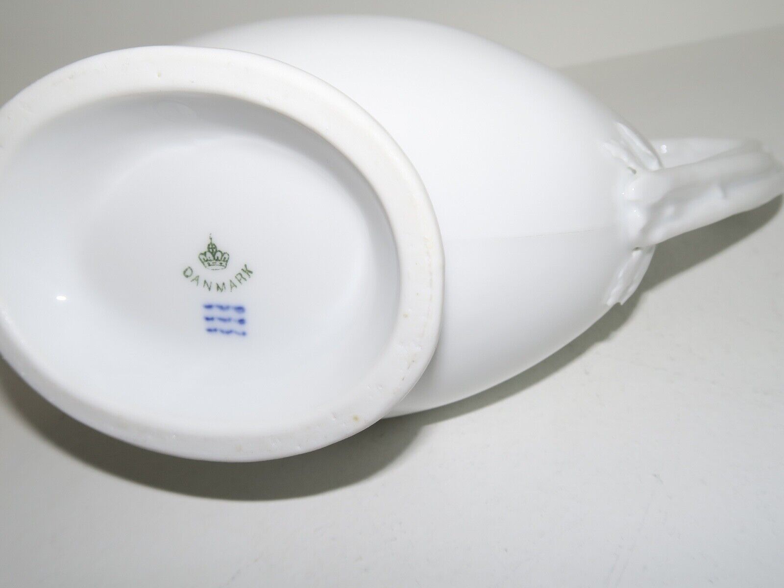 Royal Copenhagen White Flora Danica Gravy Boat