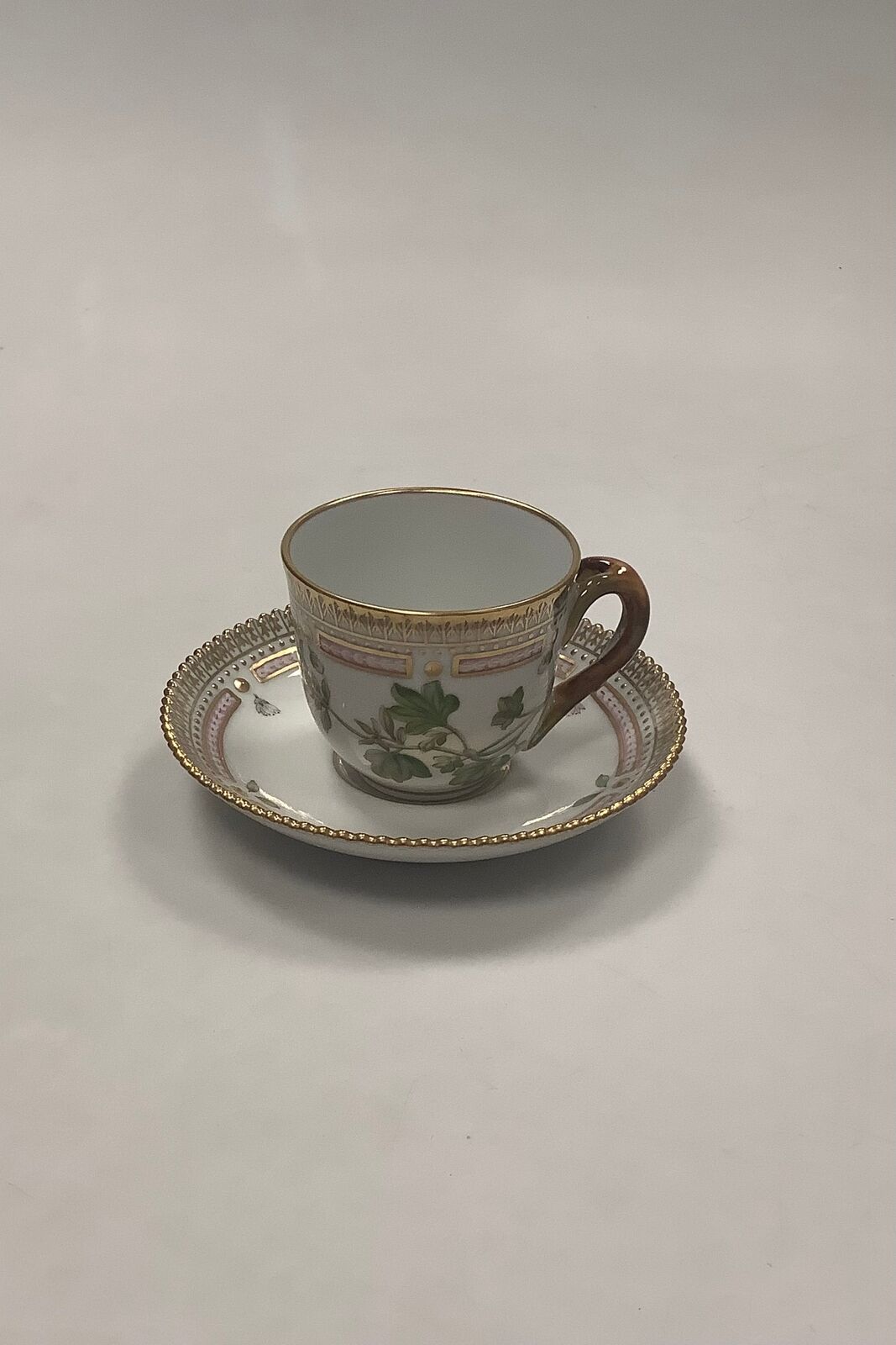 Royal Copenhagen Flora Danica Mocha Cup No 20/3618