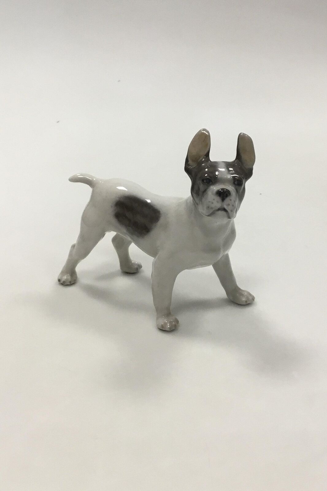 Royal Copenhagen figurine of Boston terrier No 1457