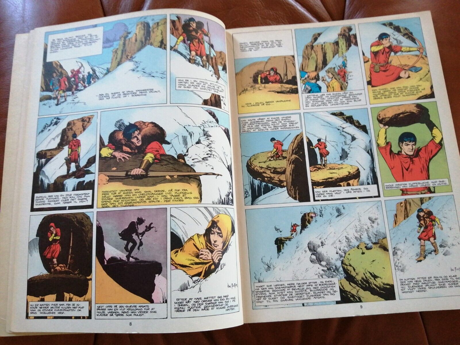 Denmarkcomic book"Prins Valiant Fra Rom til Thule" by Hal FosterNo 17 1979