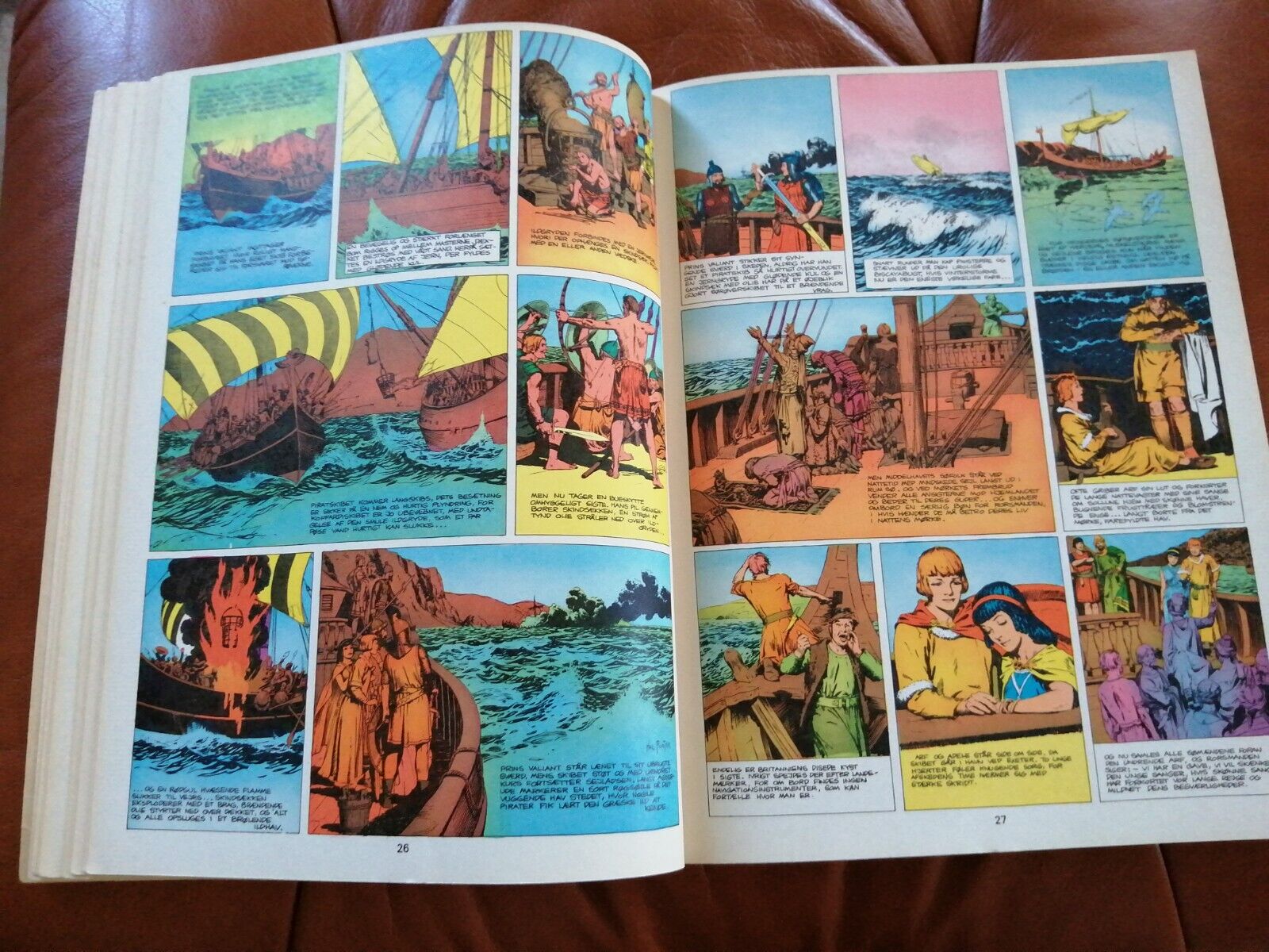 Denmarkcomic book"Prins Valiant Fra Rom til Thule" by Hal FosterNo 17 1979