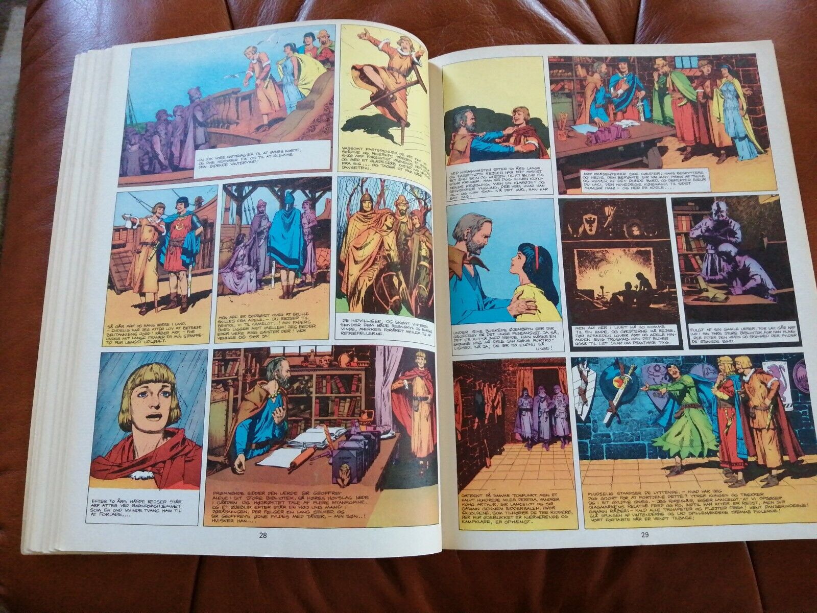 Denmarkcomic book"Prins Valiant Fra Rom til Thule" by Hal FosterNo 17 1979