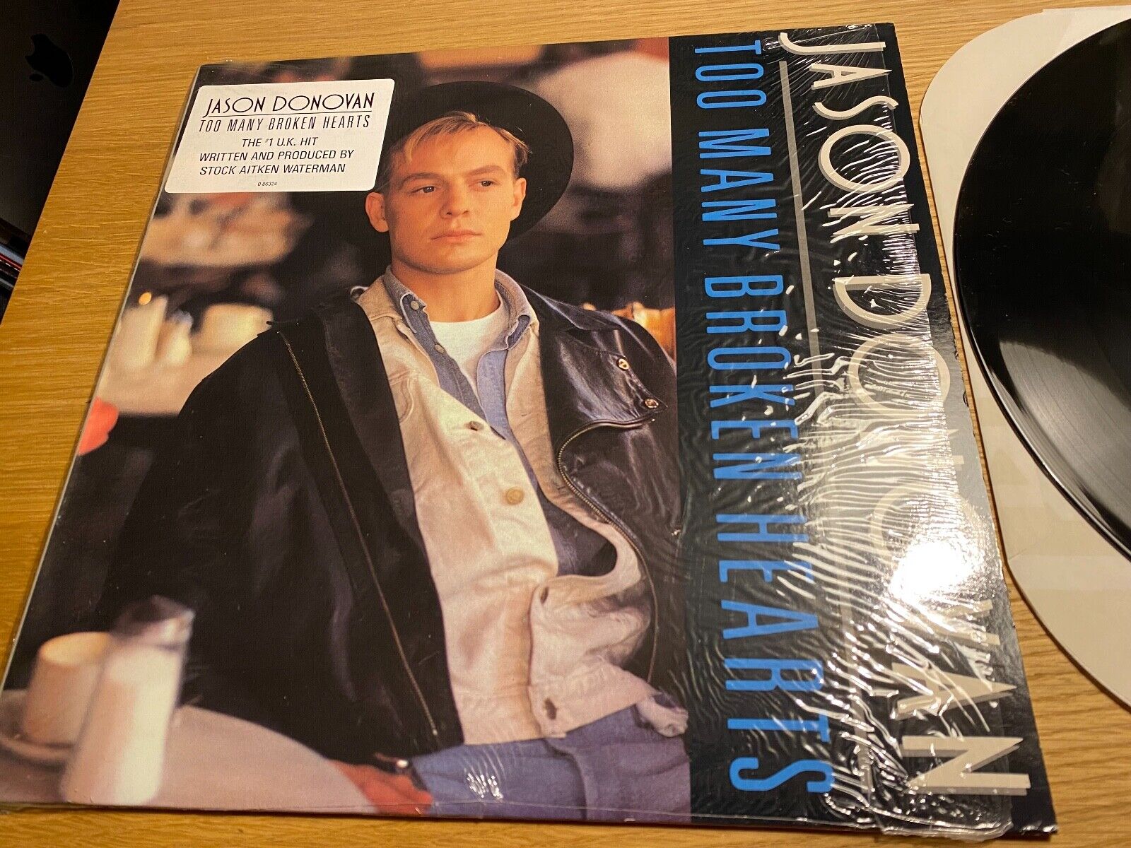 JASON DONOVAN "TOO MANY BROKEN HEARTS" ATLANTIC RECORDS 1989 5 TRACK US PRESSING