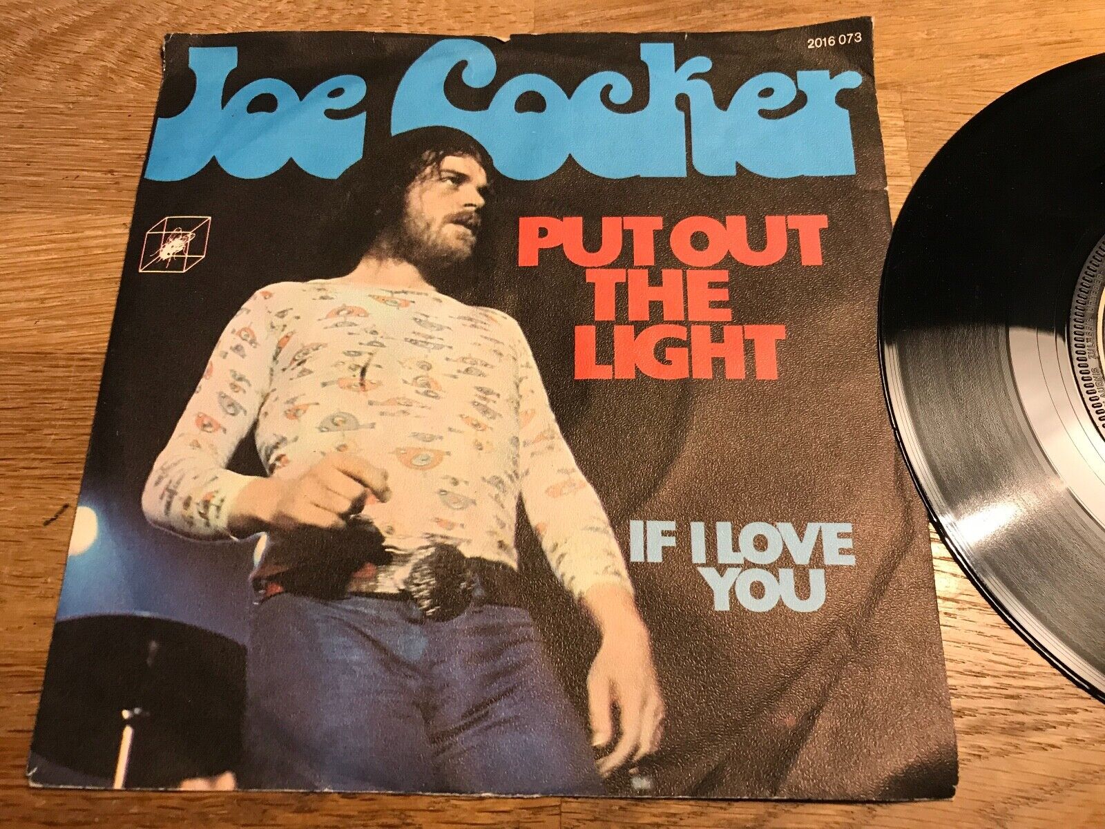 JOE COCKER "PUT OUT THE LIGHT/IF I LOVE YOU" 1974 GERMAN PRESSING OUT OF PRINT**