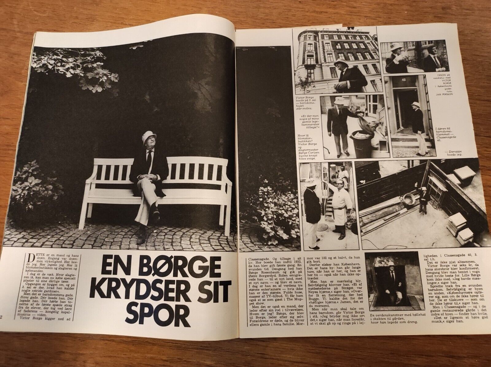 DORTHE KOLLO Marilyn Monroe VICTOR BORGE Dirch Passer 1977 Danish Magazine BB143