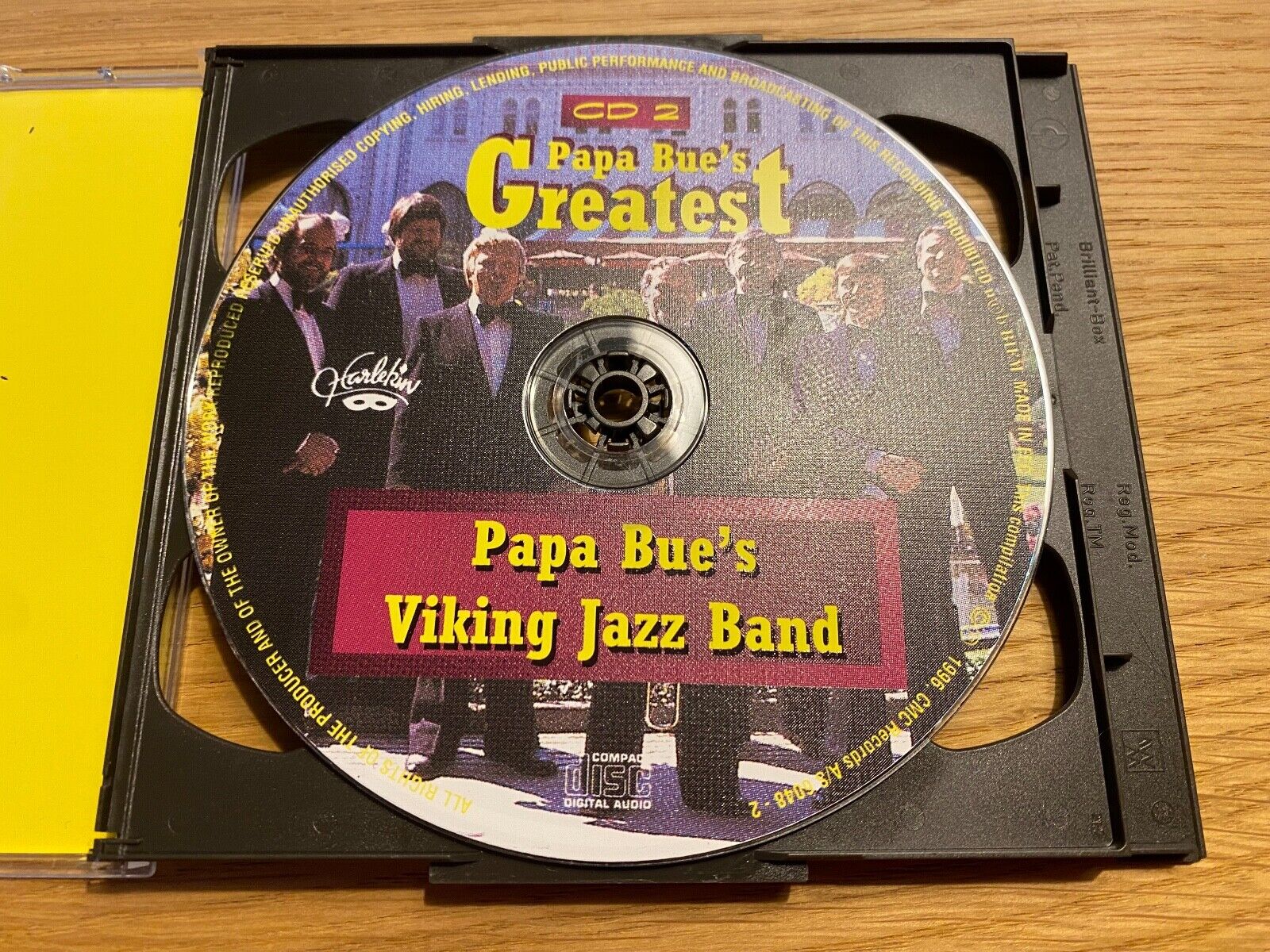 PAPA BUE´S VIKING JAZZ BAND 1996 2 X CD SET 34 TRACK CMC  HARLEKIN DENMARK RARE