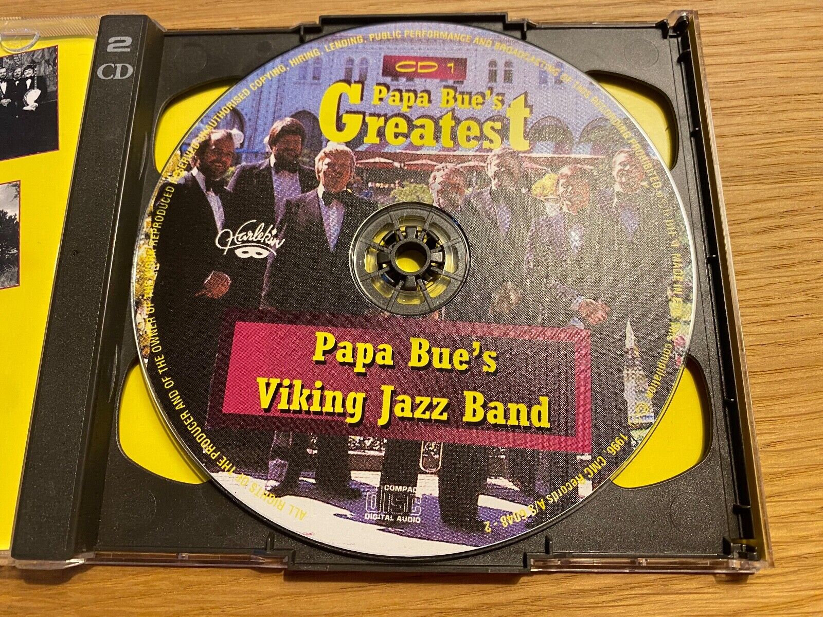 PAPA BUE´S VIKING JAZZ BAND 1996 2 X CD SET 34 TRACK CMC  HARLEKIN DENMARK RARE