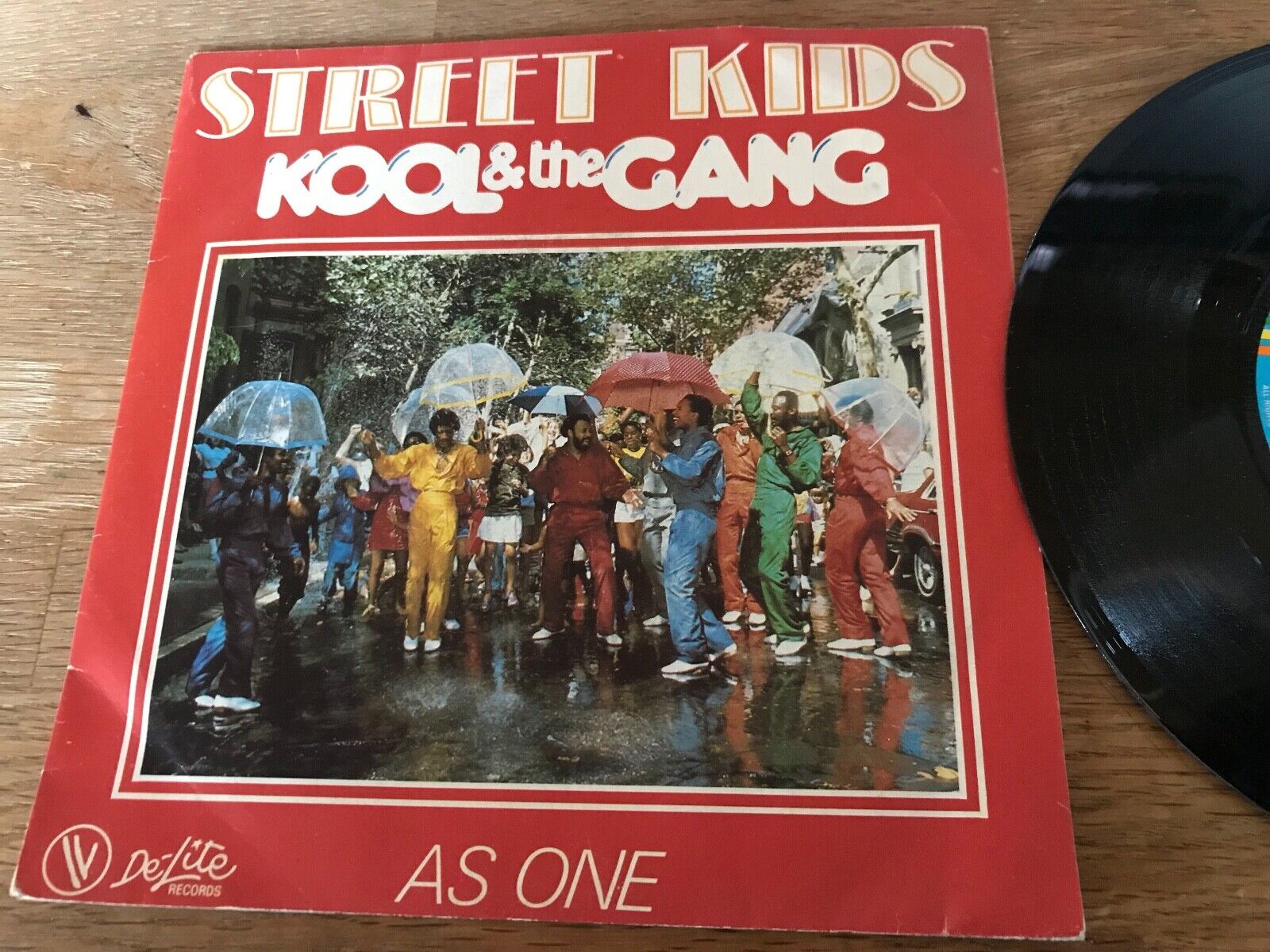 KOOL AND THE GANG "STREET KIDS / AS ONE" DELITE 1982 FRENCH PRESSING SACEM RARE*