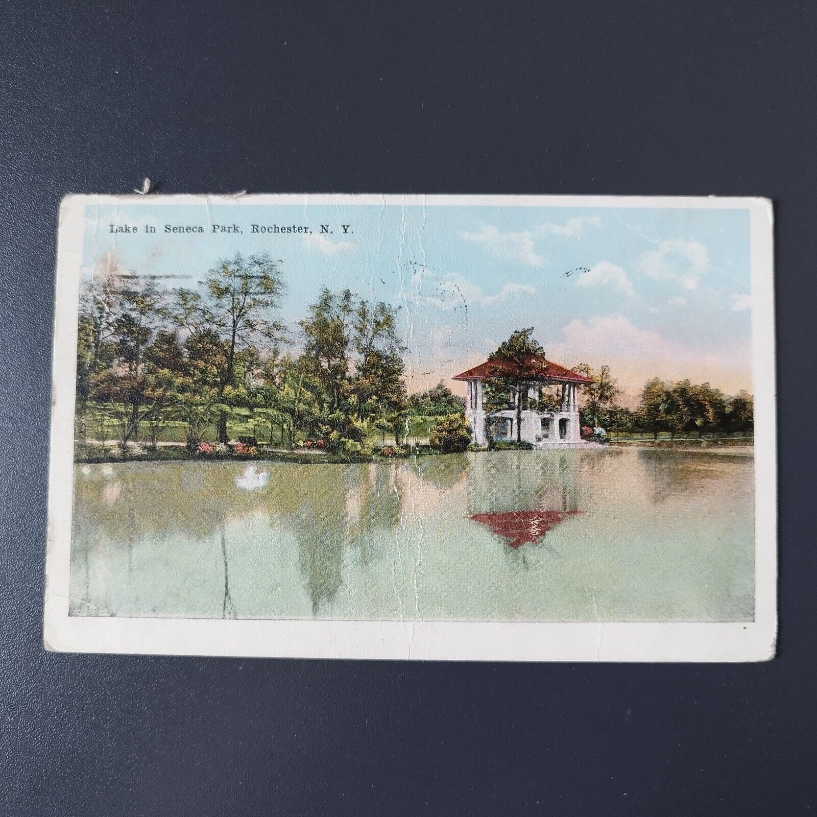 NY Rochester Lake in Seneca ParkPosted in 1921