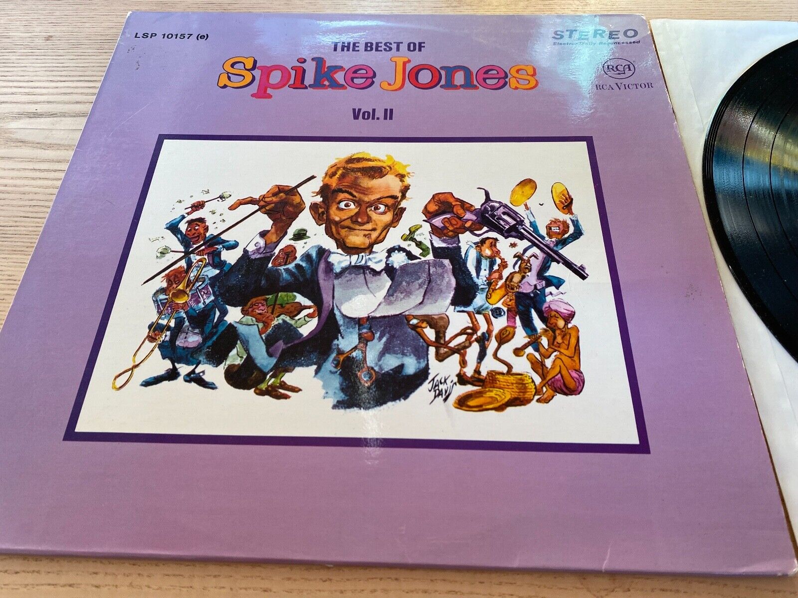 SPIKE JONES THE BEST OF SPIKE JONES VOL II 1967 12 TRACK GERMAN LP RCA VICTOR*