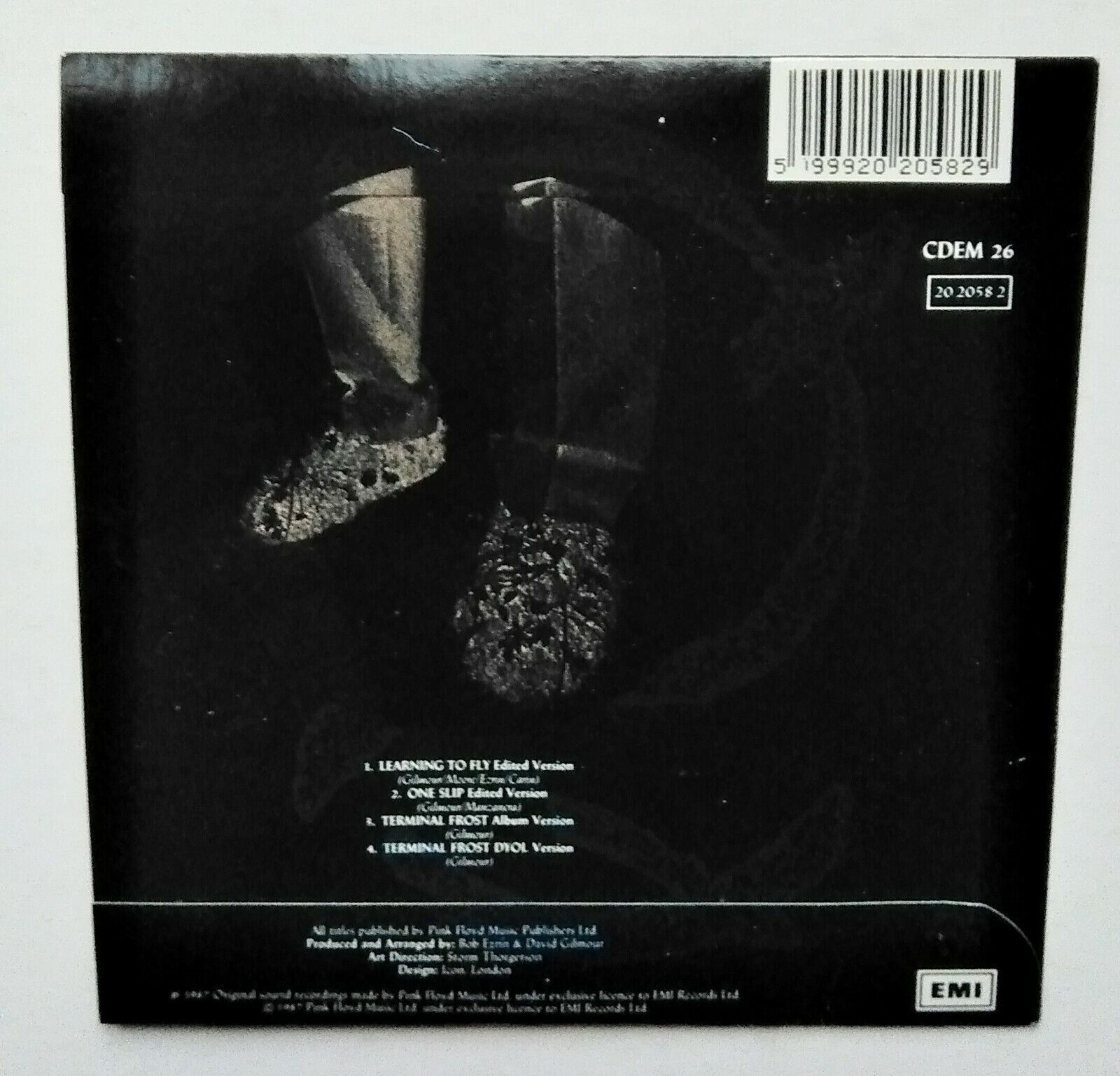 Pink Floyd : Learning to fly 4-track cd single RARE