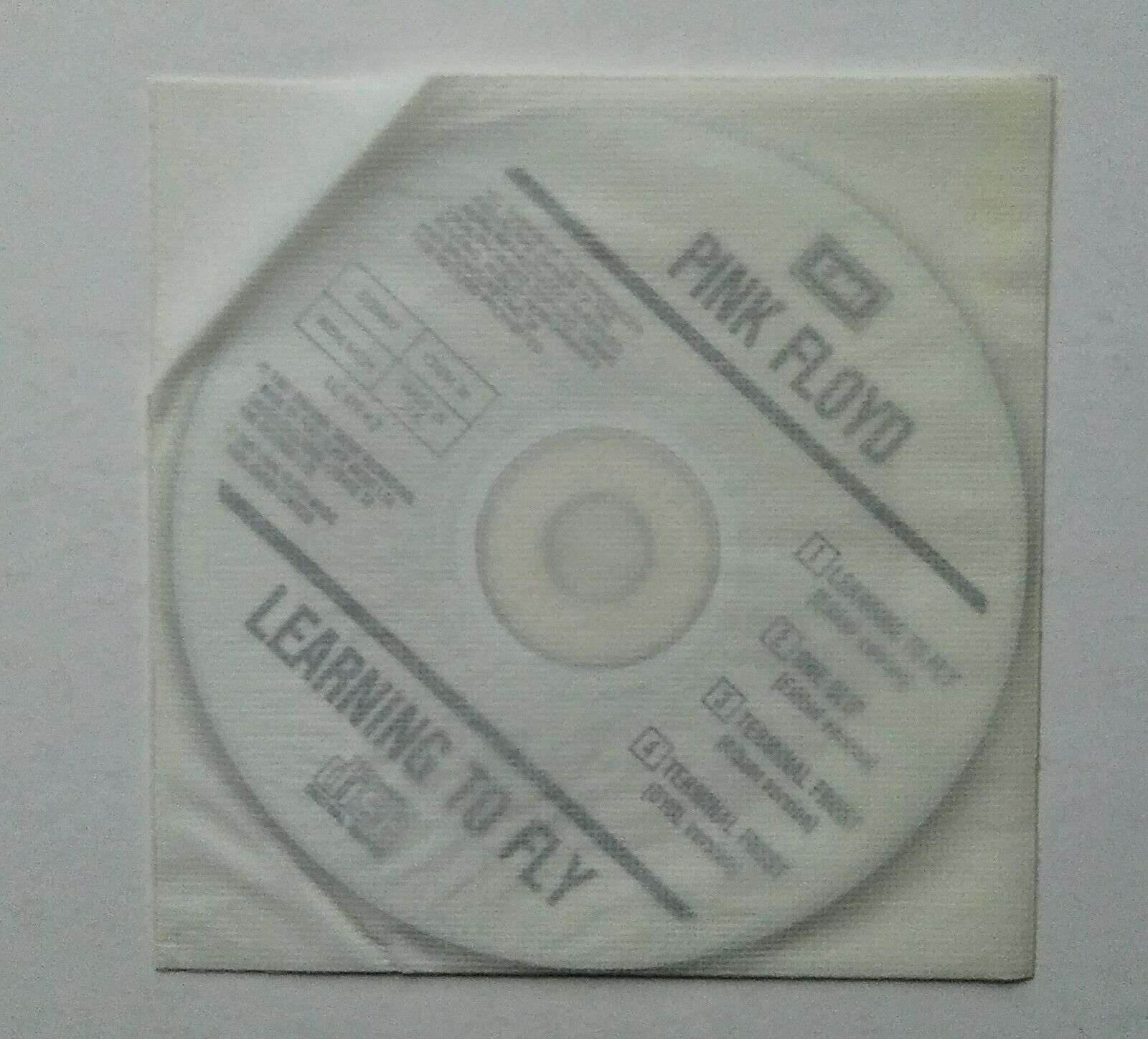 Pink Floyd : Learning to fly 4-track cd single RARE