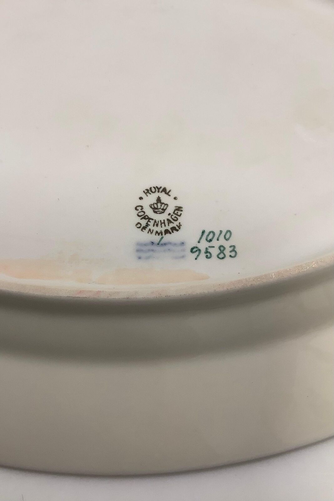 Royal Copenhagen Fensmark Oval Dish No 9583