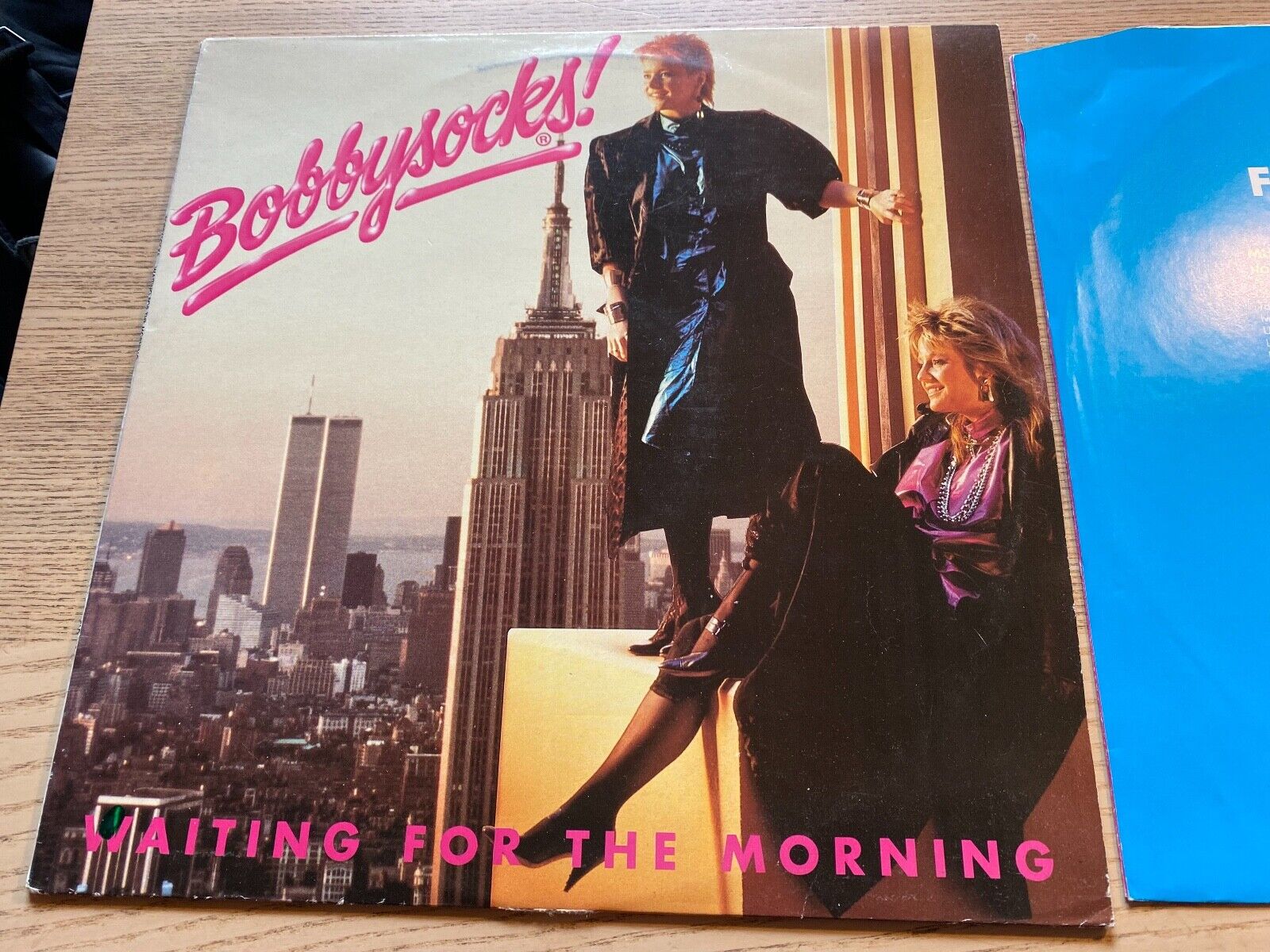 BOBBYSOCKS! "WAITING FOR THE MORNING" 1986 NORWEGIAN 1 PRESS NCB VINYL LP 33 RPM