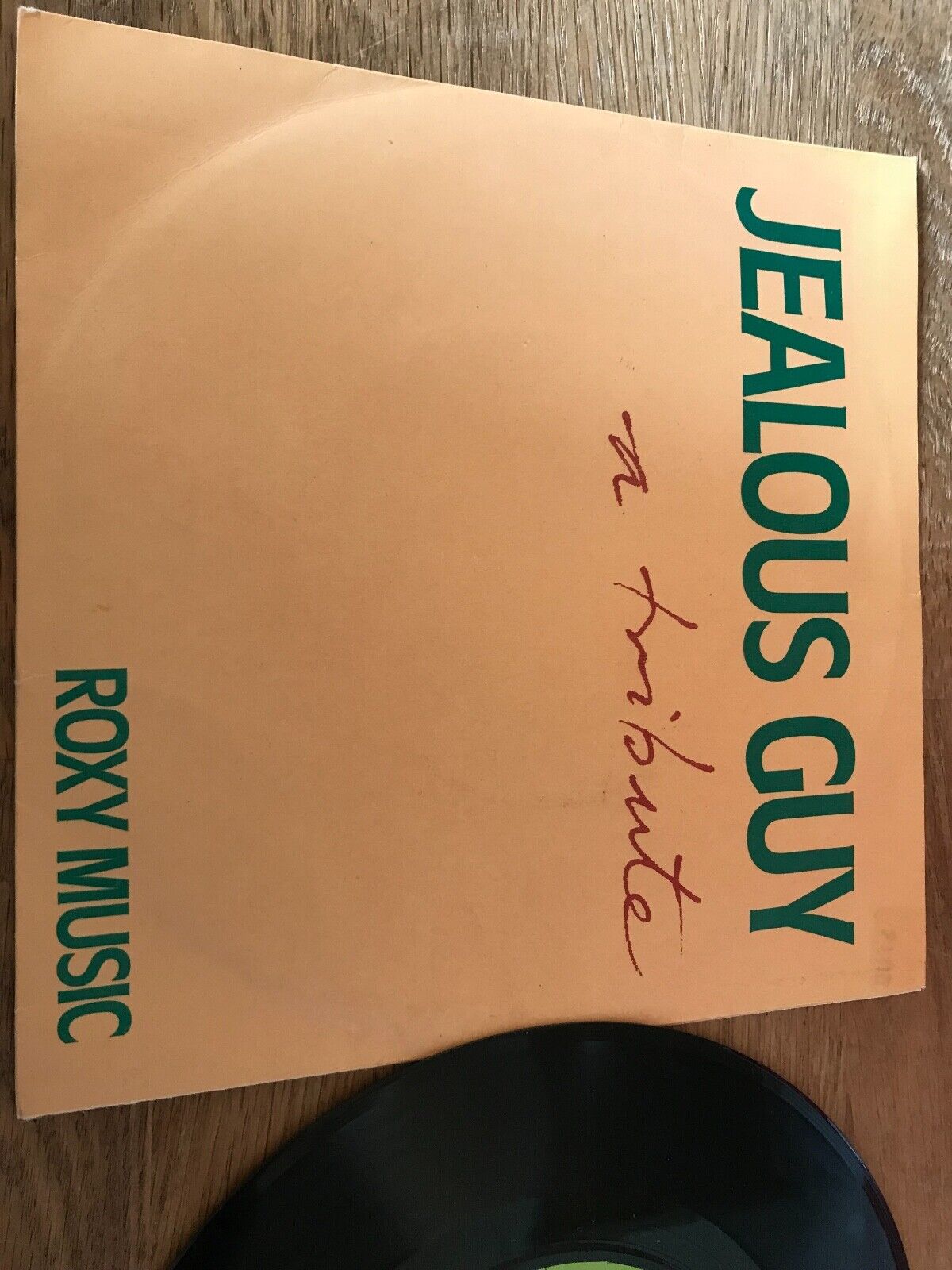 ROXY MUSIC "JEALOUS GUY - A TRIBUTE" 1981 POLYDOR RECORDS NCB 1 PRESSING NORDIC