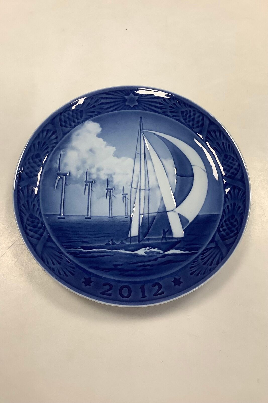 Royal Copenhagen Christmas plate from 2012