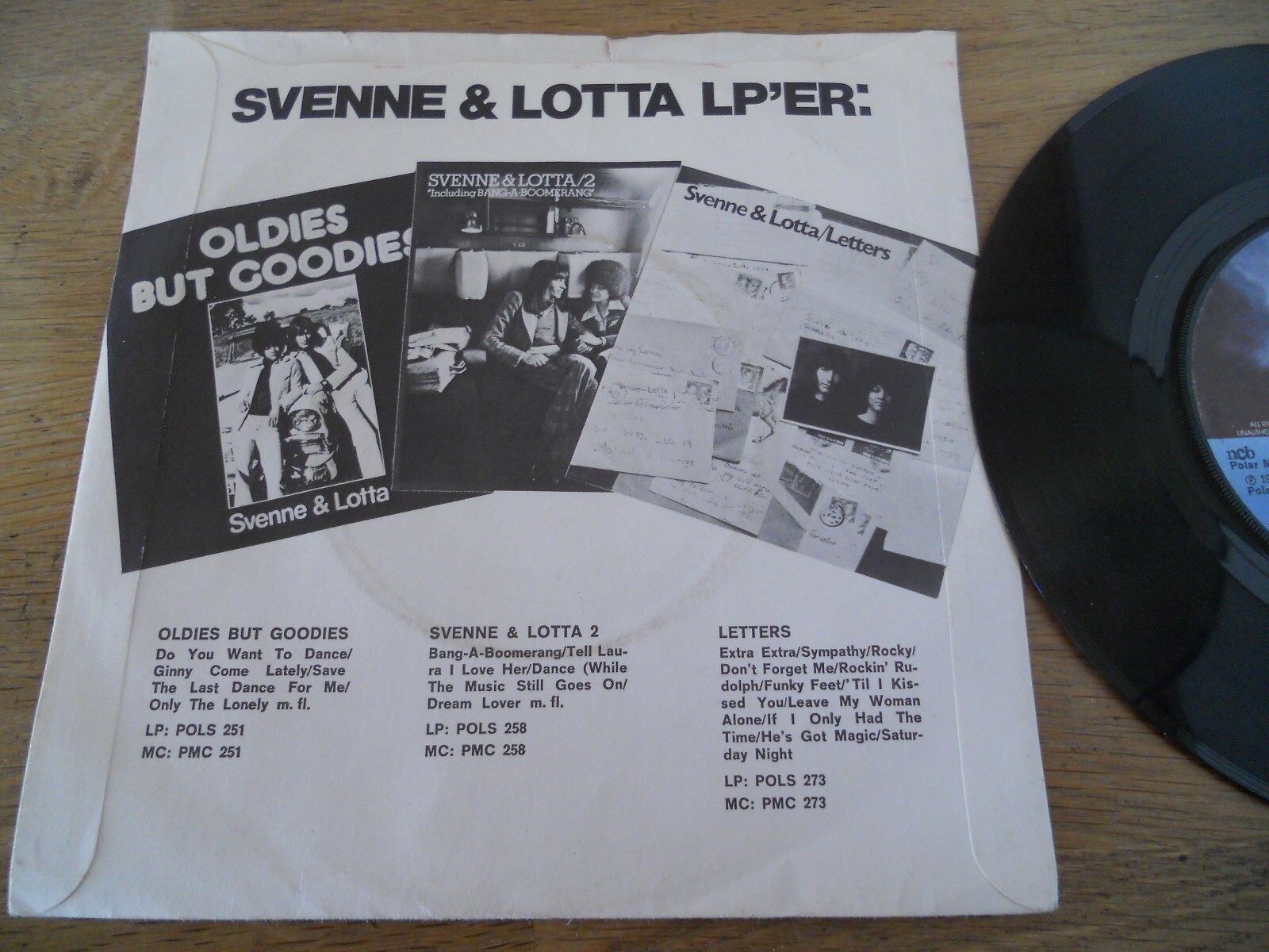 SVENNE  LOTTA EXTRA EXTRA / CHANGES 1976 NCB ABBA RELATED POLAR INTERNATIONAL**