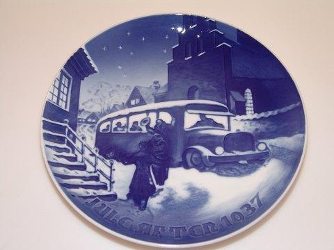 Bing  Grondahl (BG) Christmas Plate from 1937