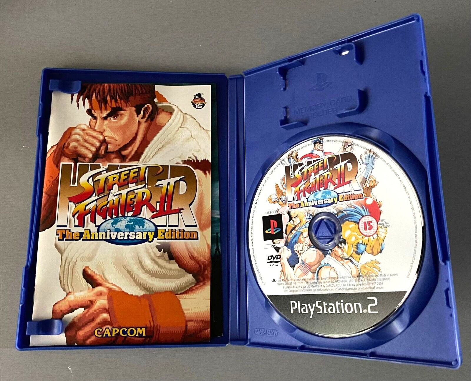 Hyper Street Fighter 2 The Anniversary Edition Playstation 2 (PS2) (Complete)