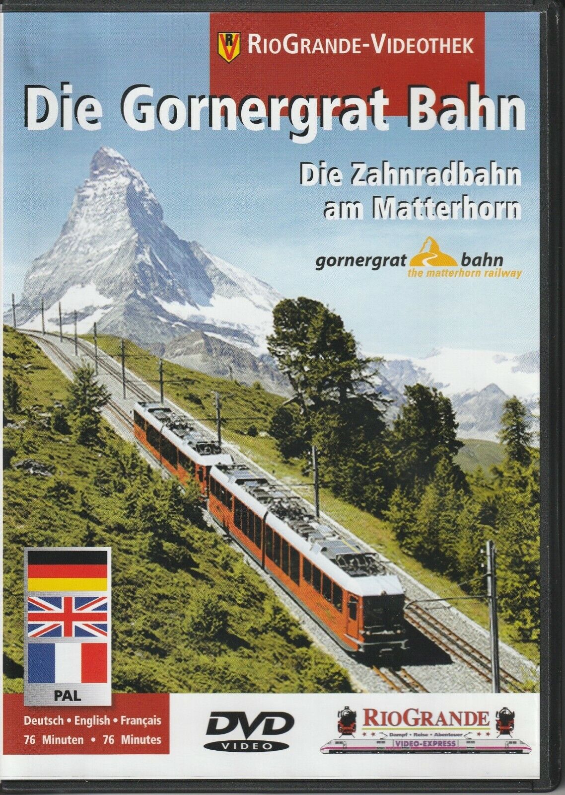 The Gornergrat railway - the cogwheel railway on the Matterhorn | Switzerland railway DVD