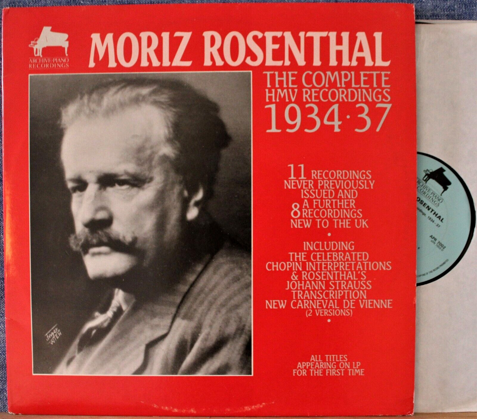 Rosenthal Complete HMV recordings 1934-7 many unpublished APR 7002 (2) NM