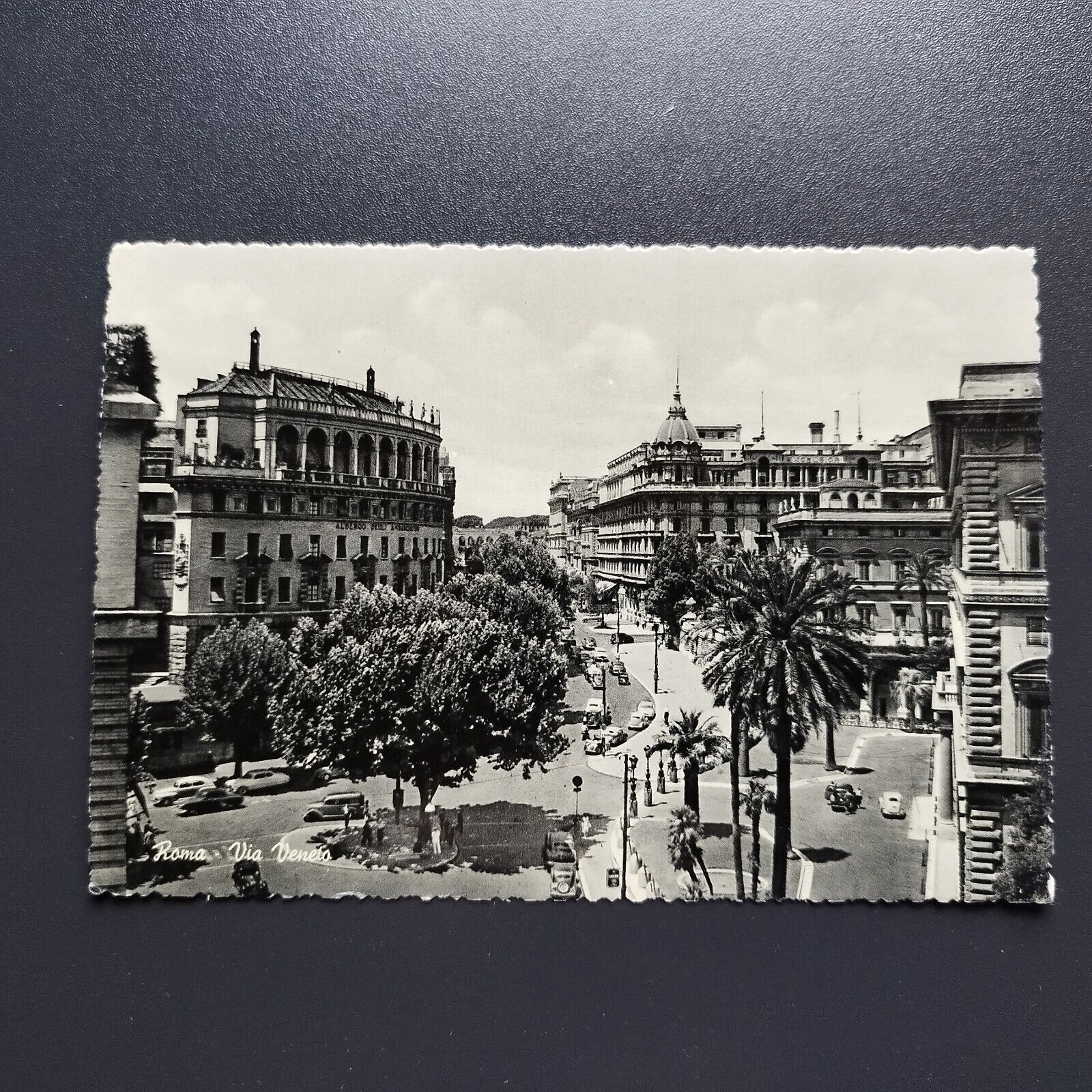 Italy Rome Via Vittoria Veneto - 1950s