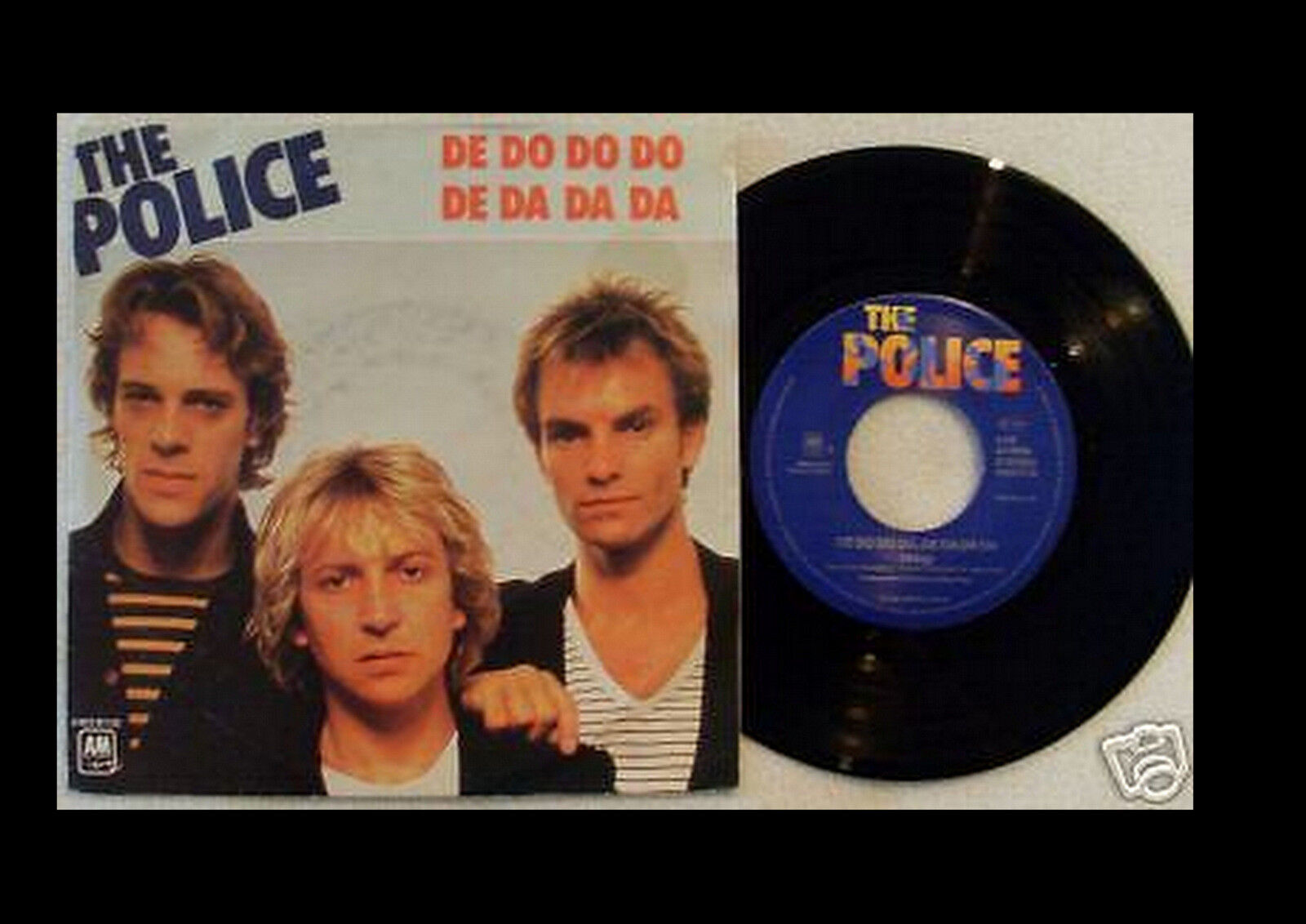 THE POLICE DE DO DO DO DE DA DA DA  SERMON DUTCH 45+PS 1980 STING WHITE REGGAE