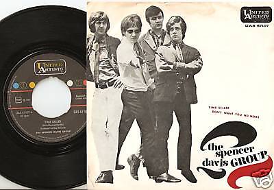 SPENCER DAVIS GROUP TIME SELLER  NORWAY 45+PS 1967 MOD FREAKBEAT GARAGE