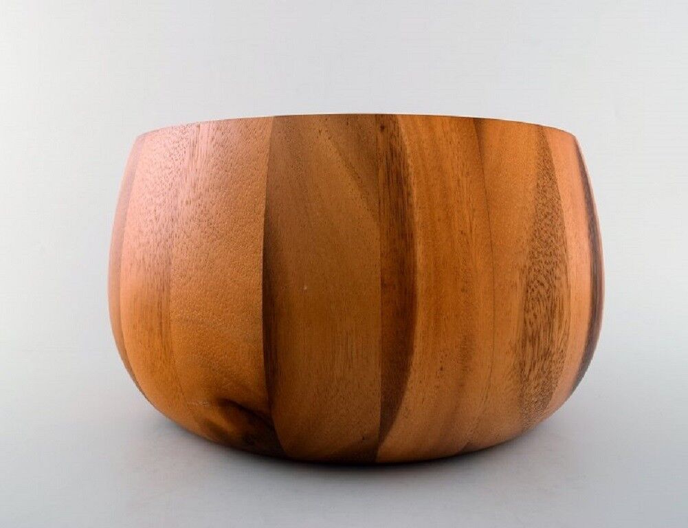 Jens Quistgaard for Digsmed large bowl of staved teak