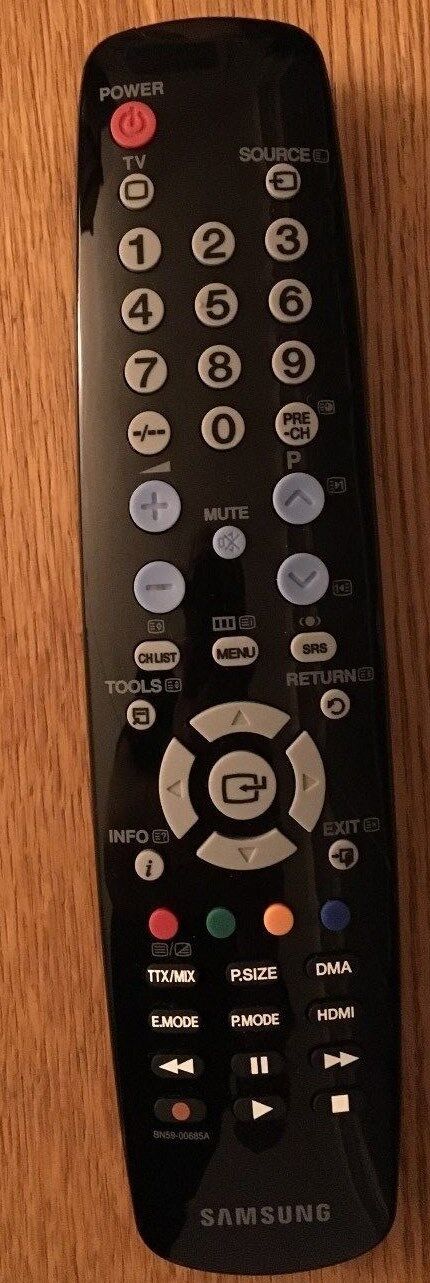 An Original Samsung LCD TV remote BN59-00685A