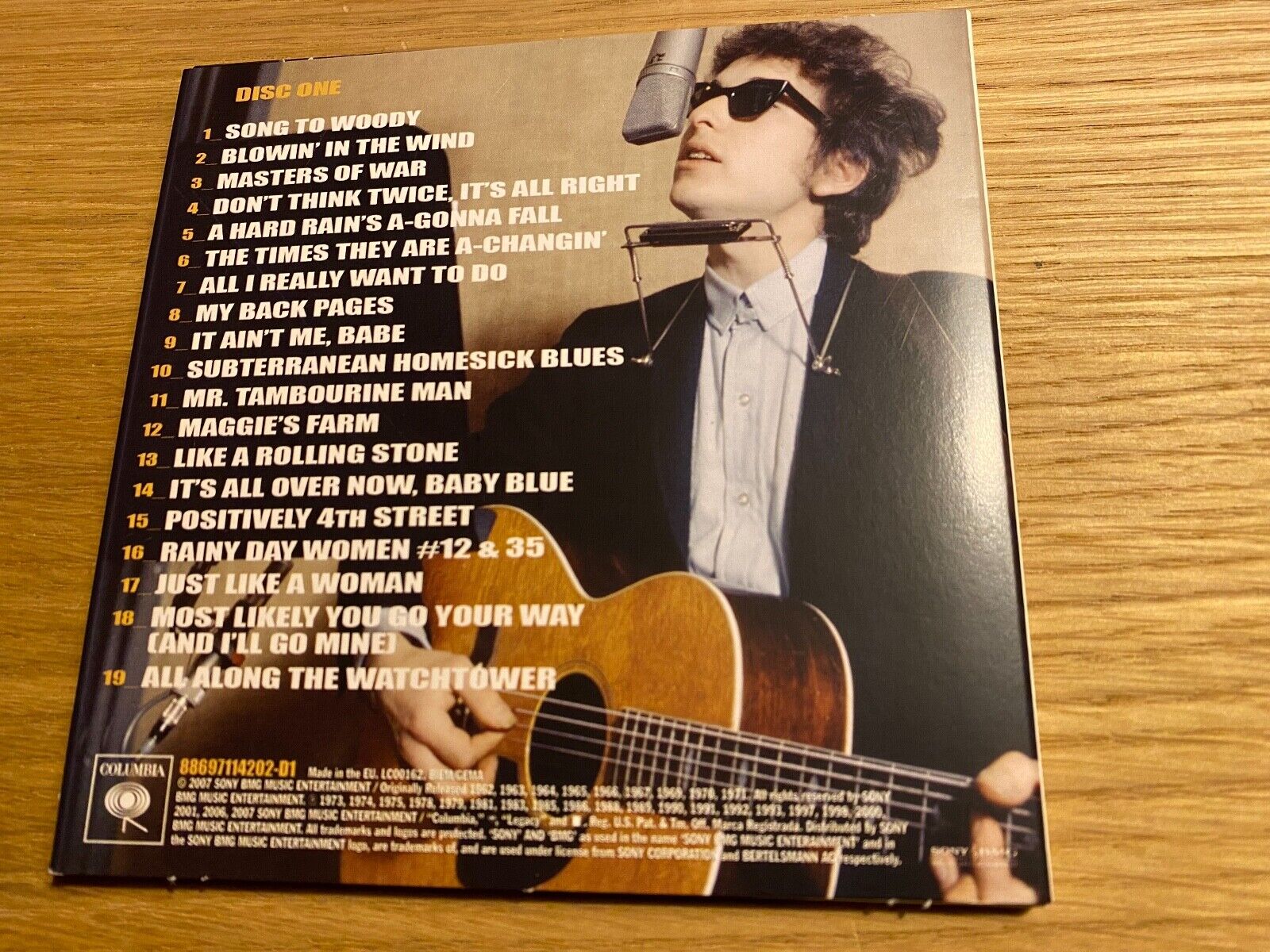 BOB DYLAN "DYLAN" MINT 3 X CD SET RED BOXED 1962-2007 COLUMBIA RECORDS SONY BMG