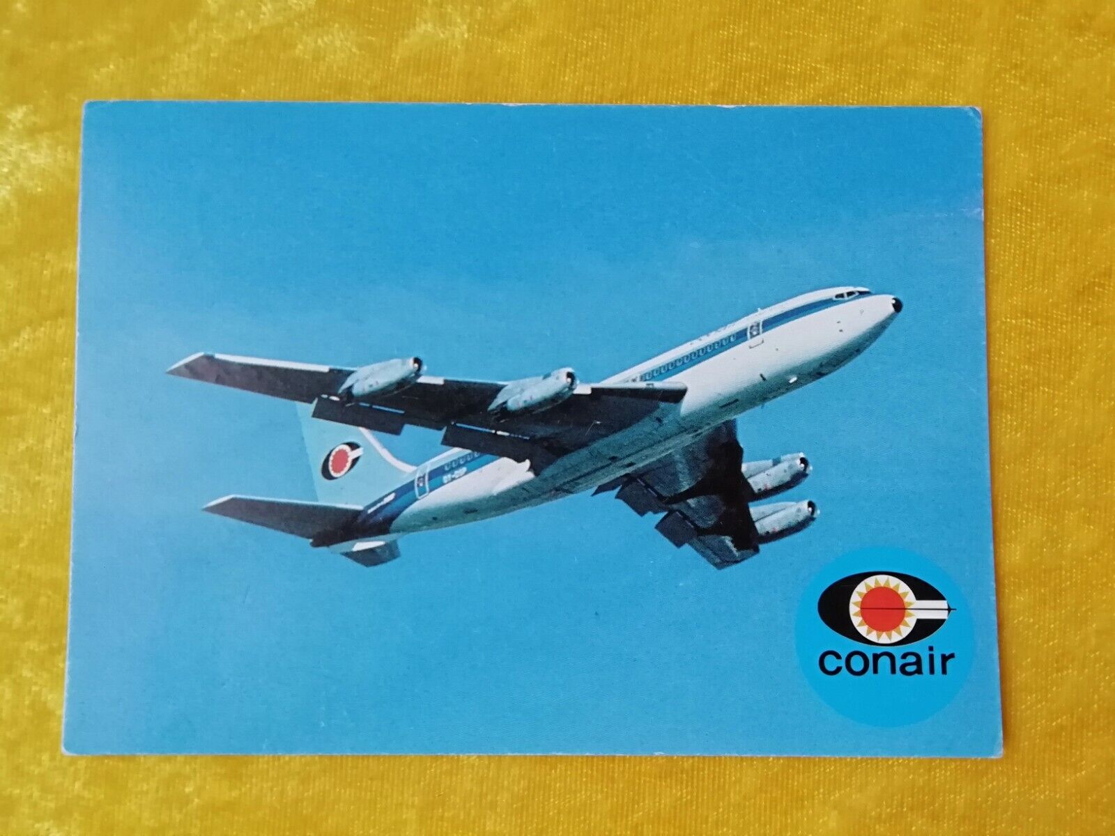 Aviation postcard Conair Boeing 720/720B 1995