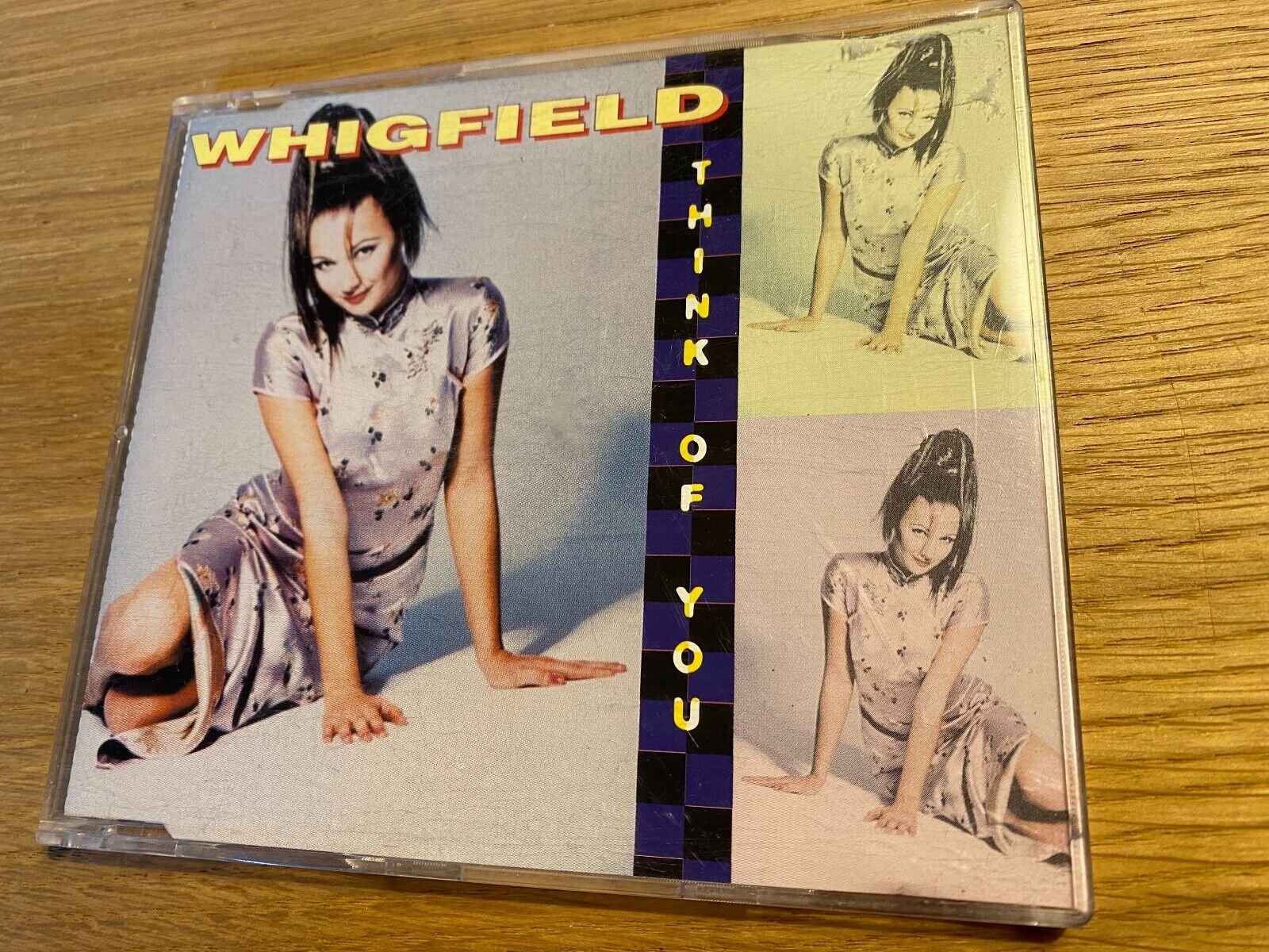 WHIGFIELD "THINK OF YOU" 1995 CD SINGLE 5 TRACK ZYX RECORDS WEST GERMAN PRESSING