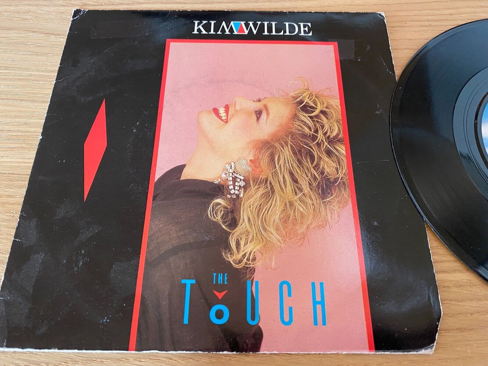 KIM WILDE "THE TOUCH / SHANGRI-LA" 1984 MCA RECORDS UK PRESSING 1 PRESS KIM 2