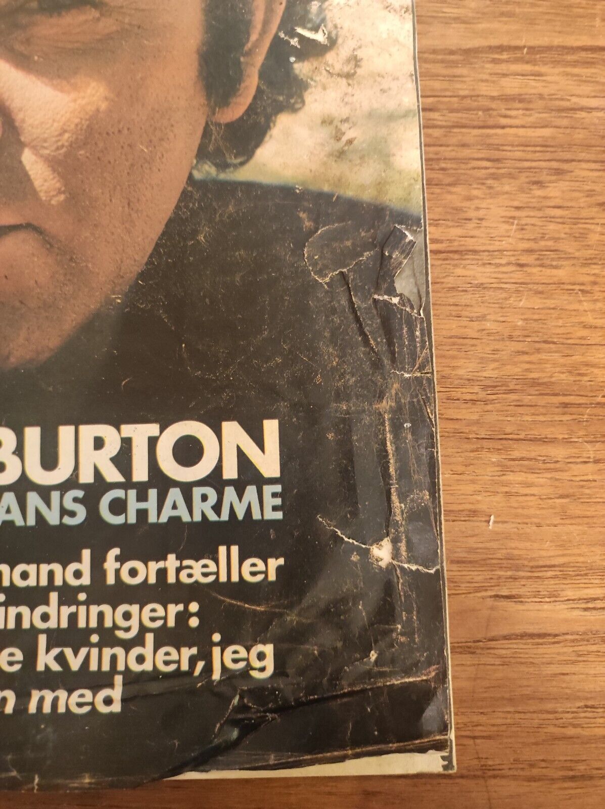 RICHARD BURTON Elke Sommer COLIN DOUGLAS Liz Taylor  1970 Danish Magazine BB65